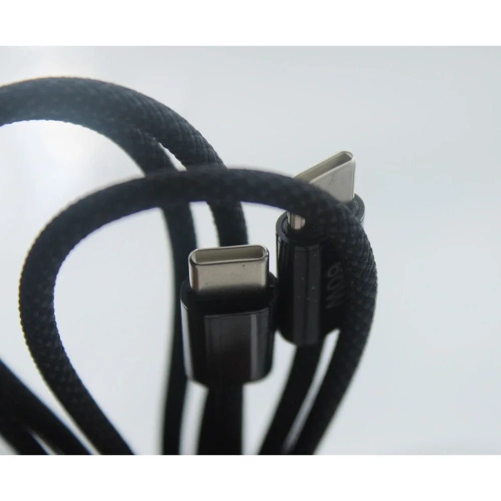 LISEN 5 Pack USB C to USB C Braided Cable 60W Fast Charge 3.3ft 6.6ft 10ft Black